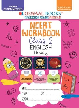 portada Oswaal NCERT Workbook Class 2 English Mridang (For Latest Exam) (en Inglés)