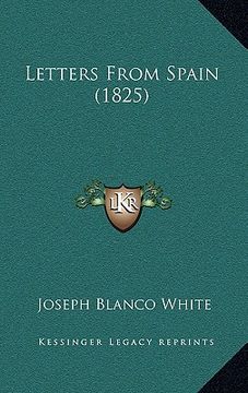portada letters from spain (1825) (en Inglés)