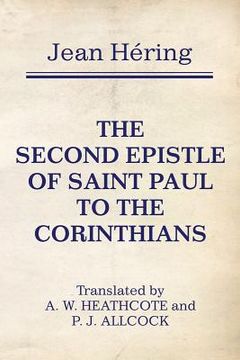 portada the second epistle of saint paul to the corinthians (in English)