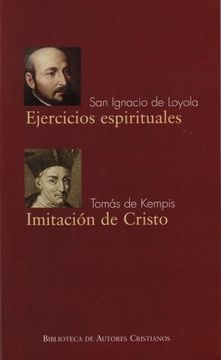 portada San Ignacio de Loyola: Ejercicios Espirituales. Tomas de Kempis: Imitacion de Cristo.
