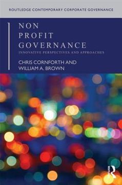 portada nonprofit governance: innovative perspectives and approaches