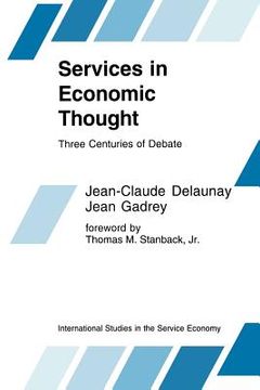 portada services in economic thought: three centuries of debate (en Inglés)