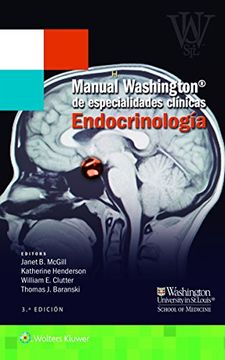 portada Manual Washington de Especialidades Clínicas. Endocrinología