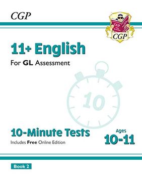 portada New 11+ gl 10-Minute Tests: English - Ages 10-11 Book 2 