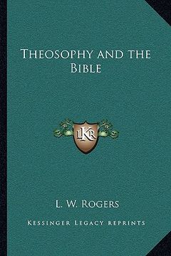 portada theosophy and the bible (en Inglés)