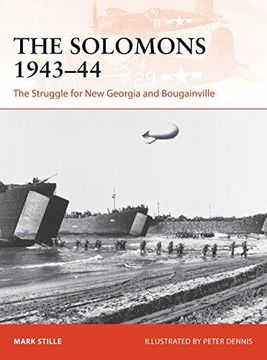 portada The Solomons 1943-44: The Struggle for New Georgia and Bougainville (Paperback) (in English)