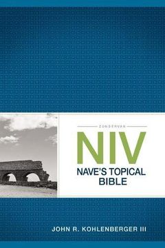 portada Zondervan niv Nave's Topical Bible (in English)