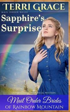 portada Mail Order Bride: Sapphire's Surprise: Inspirational Historical Western (en Inglés)