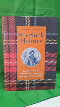 portada Estudio en Escarlata; Sherlock Homes Sigue en Pie; El Archivo de Sherlock Holmes
