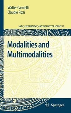 portada Modalities and Multimodalities (Logic, Epistemology, and the Unity of Science) (en Inglés)
