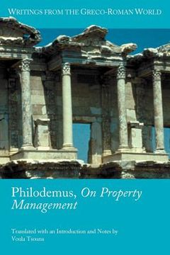 portada philodemus, on property management (in English)