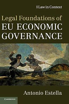 portada Legal Foundations of eu Economic Governance (Law in Context) (en Inglés)