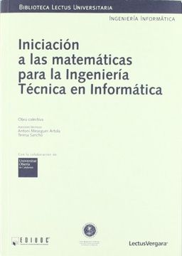 portada Iniciación a las matemáticas para la ingeniería técnica en informática