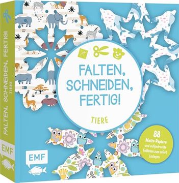 portada Bastelblock: Falten, Schneiden, Fertig! - Tiere (en Alemán)