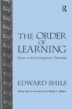portada Order of Learning: Essays on the Contemporary University (in English)