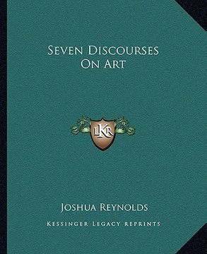 portada seven discourses on art (en Inglés)