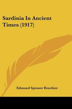 portada sardinia in ancient times (1917) (in English)