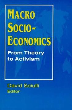 portada macro socio-economics: from theory to activism (en Inglés)