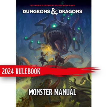 portada Dungeons & Dragons 2024 Monster Manual (D&D Core Rulebook) (en Inglés)