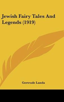 portada jewish fairy tales and legends (1919) (in English)