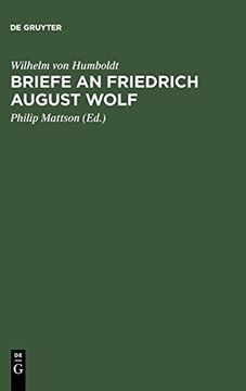 portada Briefe an Friedrich August Wolf (en Alemán)