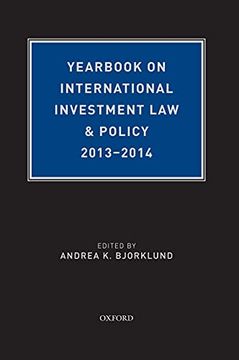 portada Yearbook on International Investment law & Policy, 2013-2014 (Yearbook on International Investment law and Policy) (en Inglés)