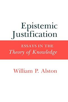 portada Epistemic Justification: Essays in the Theory of Knowledge 