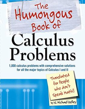portada The Humongous Book of Calculus Problems (Humongous Books) (en Inglés)
