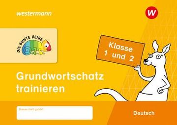 portada Die Bunte Reihe - Deutsch: Grundwortschatz Trainieren Klasse 1 und 2 (in German)