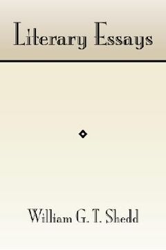 portada literary essays (en Inglés)