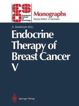 portada endocrine therapy of breast cancer v (en Inglés)