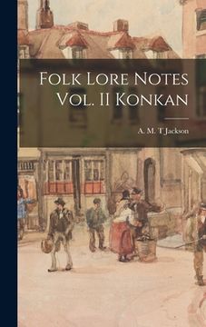 portada Folk Lore Notes Vol. II Konkan