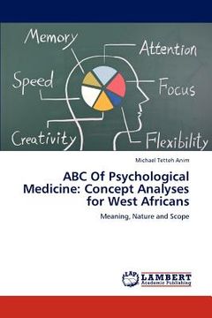 portada abc of psychological medicine: concept analyses for west africans (in English)