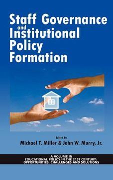 portada staff governance and institutional policy formation