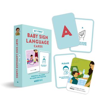portada My First Baby Sign Language Cards: Essential asl Signs to Learn and Practice 