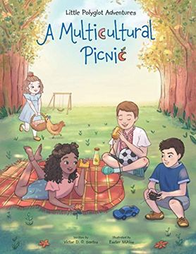portada A Multicultural Picnic: Children'S Picture Book: 3 (Little Polyglot Adventures) (in English)