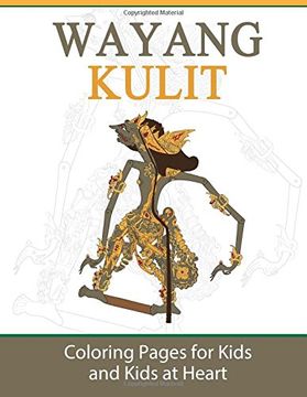 portada Wayang Kulit: Coloring Pages for Kids and Kids at Heart: Volume 26 (Hands-On art History) (in English)