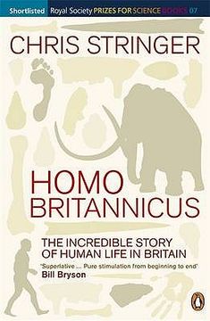 portada homo britannicus: the incredible story of human life in britain (en Inglés)