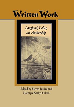 portada Written Work: Langland, Labor, and Authorship (The Middle Ages Series) (en Inglés)