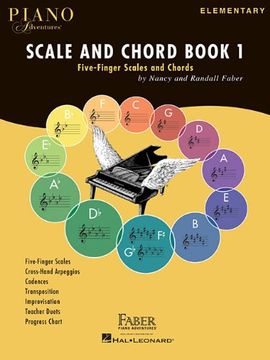 portada Faber Piano Adventures: Scale And Chord Book 1 - Five-Finger Scales And Chords