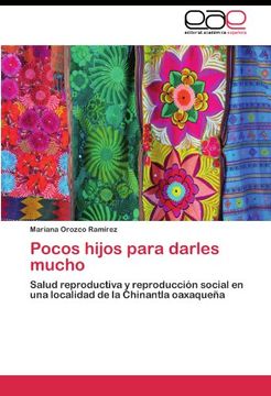 portada Pocos hijos para darles mucho: Salud reproductiva y reproducción social en una localidad de la Chinantla oaxaqueña