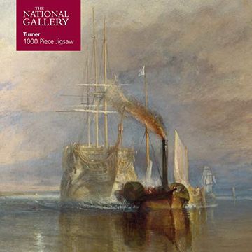 portada Adult Jigsaw Puzzle National Gallery Turner: Fighting Temeraire: 1000-Piece Jigsaw Puzzles 