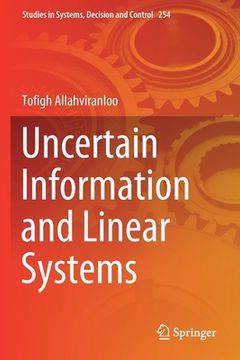 portada Uncertain Information and Linear Systems (en Inglés)