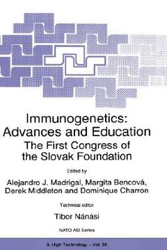 portada immunogenetics: advances and education (en Inglés)