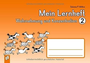 portada Mein Lernheft - Wahrnehmung und Konzentration 2 (en Alemán)