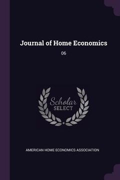 portada Journal of Home Economics: 06 (en Inglés)