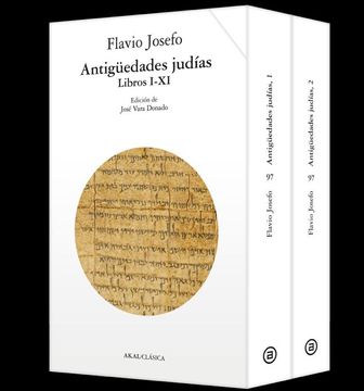 portada Antiguedades Judias (2 Vols. ) (in Spanish)