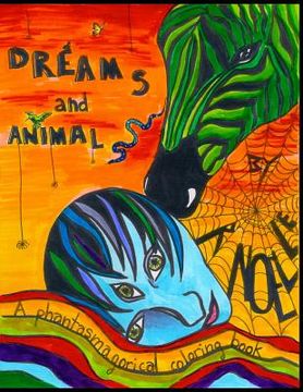 portada Dreams and Animals: A Phantasmagorical Coloring Book (en Inglés)
