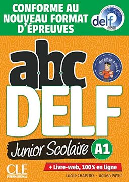 portada Abc Delf Junior Scolaire a1. Schülerbuch + dvd + Digital + Lösungen + Transkriptionen (32 Seiten)