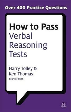 portada How to Pass Verbal Reasoning Tests (Testing Series) 